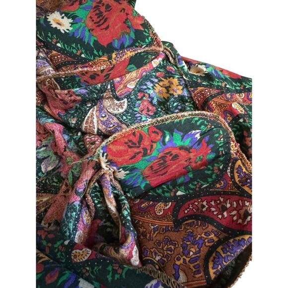Units Womens Tapestry Blazer Cardigan USA Made Boho Hippie Festival Large Retro - Picture 7 of 7